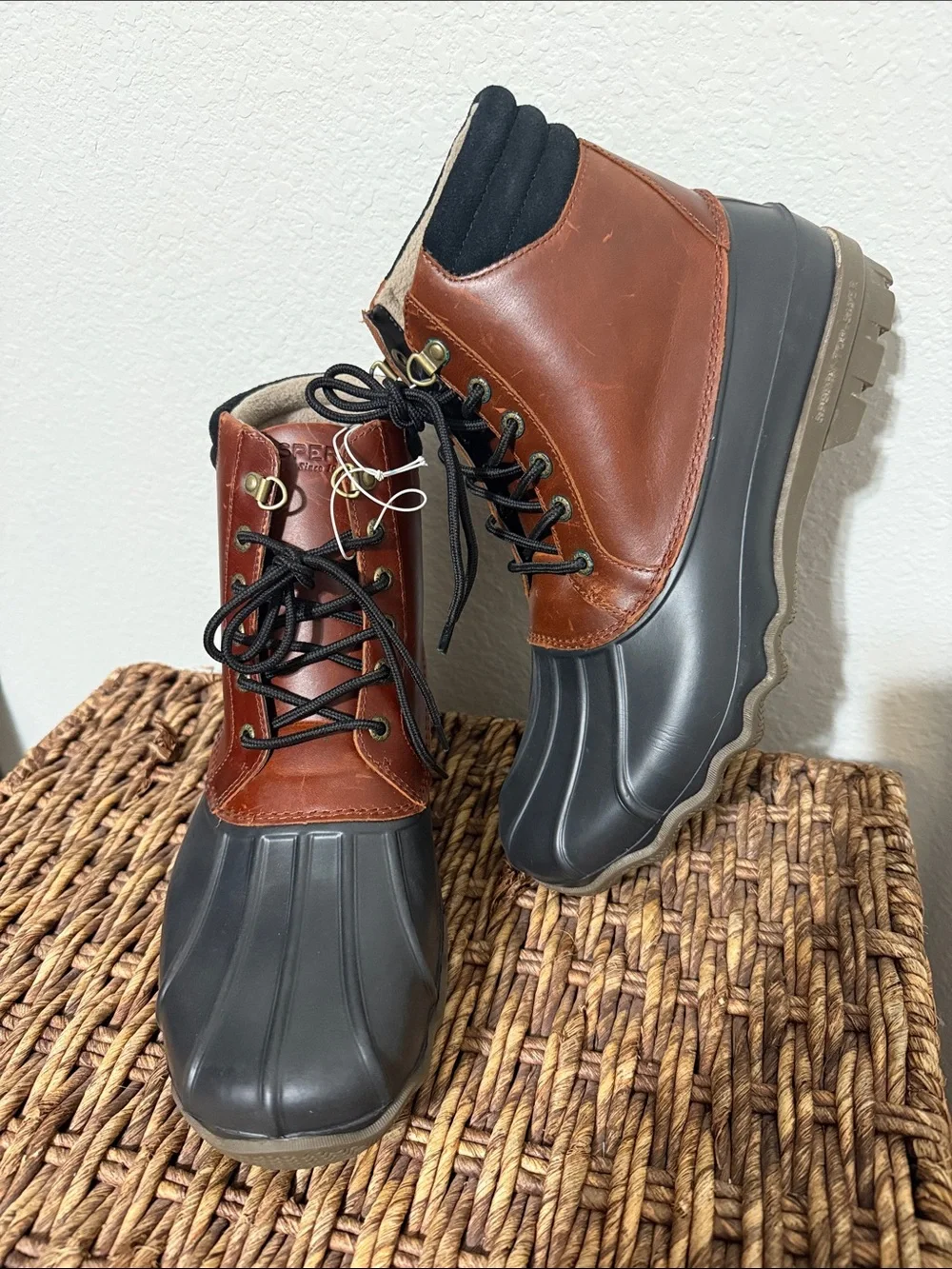 Sperry Tan & Cream Lined Men's Boot - STS10548
